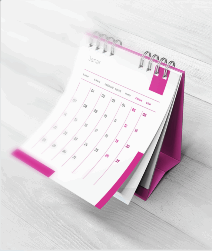 Kalendar Tavoline KATROR - Figura 2