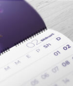 Kalendar muri me Spirale në mes - Figura 2