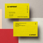 Kartëvizita Leter Color